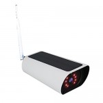 Ηλιακή Αδιάβροχη Ασύρματη IP WiFi Κάμερα Full HD 1080p P2P με Νυχτερινή Λήψη, Ανιχνευτή Κίνησης, Ειδοποίηση στο Κινητό, Μικρόφωνο, Ηχείο, & Micro SD