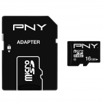 Κάρτα Μνήμης microSDHC, Class 10 16GB, έως και 100 MB/s, με Αντάπτορα SD