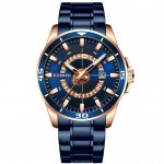 Ανδρικό Ρολόι Curren Blue - Analog Quartz Mens Wristwatch