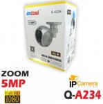 Ασύρματη Κάμερα Παρακολούθησης με Zoom IP Full HD 5.0MP Wifi ANDOWL