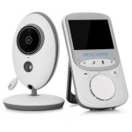 Ασύρματο Baby Monitor με Κάμερα, Οθόνη 2.4″ LCD, Θερμοκρασία, Μικρόφωνο & Ηχείο Ενδοεπικοινωνίας Μωρού, Night Vision Νυχτερινή Λήψη & Νανουρίσματα