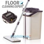 Σφουγγαρίστρα & Παρκετέζα 2 σε 1 με Μικροϊνες & Αυτόματο Κουβά 2 Λειτουργιών - Floor Cleaning Expert