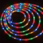 Φωτοσωλήνας Led 10m με RGB Πολύχρωμο Φως και 8 Προγράμματα Φωτισμού - Χριστουγεννιάτικα Λαμπάκια
