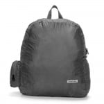 Αναδιπλούμενο Αδιάβροχο Σακίδιο Πλάτης Γκρί για Κάμπινγκ & Ταξίδια 20L Travel Plus Folding Backpack - Χωράει στην Τσέπη σας