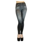 Τζιν Κολάν Slim N Lift Caresse Jeans - Μαύρο-Γκρι Χρώμα Χωρίς Σκισίματα