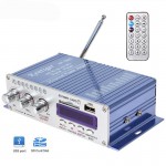 Ραδιοενισχυτής Kentiger HY502s Mini Ψηφιακή Συσκευή Αναπαραγωγής Ήχου με 2 Κανάλια, USB, MP3, FM & Τηλεχειριστήριο - Digital Audio Player 20W