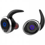 Αδιάβροχα Ασύρματα Ακουστικά Bluetooth Αφής TWS V4.2 - AWEI Wireless Headset Handsfree Ασημί