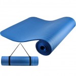 Παχύ - Μαλακό Στρώμα Ασκήσεων Γυμναστικής 182x62x1cm - Yoga Mat Μπλε