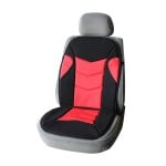 Προστατευτικό Πολυεστερικό Κάλυμμα Καθίσματος Αυτοκινήτου Μαύρο-Κόκκινο 1 Τεμάχιο 54141 OEM
