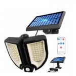 Ηλιακό Προβολάκι 90LED με Ανίχνευση Κίνησης και Τηλεχειριστήριο