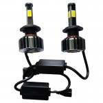 Εμπρόσθια Φώτα Αυτοκινήτου 6400LM (2x3200) H4 LED FULL CANBUS - 72W (2x36W) 6000K - Λαμπτήρες 2τμχ