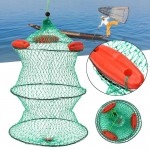 Πλεούμενο Ψαροκάλαθο Δίχτυ Ψαριών 70x38cm με Φελλούς - Διατηρεί την Ψαριά σας Ζωντανή