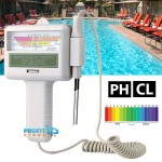 Ηλεκτρονικό Τεστ Πισίνας - Πεχάμετρο pH & Μετρητής Χλωρίου Νερού - Όργανο Μέτρησης Ποιότητας Νερού - Swimming Pool Water Tester