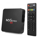 Μετατροπέας SmartTV Mini Android 10.0 TV Box 4K Ultra HD 5G WiFi 64GB SD / USB Quad Core 4GB RAM - MXQ64