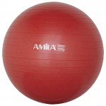 Μπάλα Γυμναστικής Amila Gymball 65cm Κόκκινη Bulk