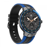 Αδιάβροχο Smartwatch Ρολόι με Μετρητή Παλμών, Απόστασης, Βημάτων, Θερμίδων, Ύπνου, Sport Δραστηριότητες & Ειδοποιήσεις Κινητού - E15 - Μπλε