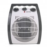 Επιδαπέδιο Φορητό Αερόθερμο 2000W με Θερμοστάτη, 3 Επίπεδα Θερμότητας & Χρονοδιακόπτη