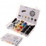 Σετ Τάπες Για Μπουλόνια Ζάντας Αυτοκινήτου, Πλαστικές, Διάφορα Χρώματα, Με Συσκευασία Μεταφοράς - Αποθήκευσης, 105 Τεμάχια, HE39, OEM