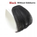Αφέλειες Μαλλιών με Κλιπ Μαύρο - Glamza Hair Bangs Νο4