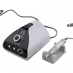 Επαγγελματικός Ηλεκτρικός Τροχός Νυχιών για Μανικιούρ Πεντικιούρ, Με Πεντάλ Ταχύτητας, 65 W Ηλεκτρική Λίμα με Ανταλλακτικά για Όλες Τις Χρήσεις ZS-711