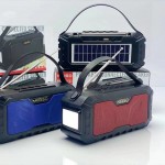 Φορητό Ηχείο Bluetooth, Φακός & Powerbank με Ενσωματωμένο Ηλιακό Πάνελ - Kimiso KMS-131