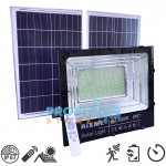 Μεγάλος Ηλιακός Προβολέας LED, 800W, Αδιάβροχος IP67 με 2 Φωτοβολταϊκά Πάνελ, Τηλεχειριστήριο, Αισθητήρα Κίνησης & Χρονοδιακόπτη, RZ-800W
