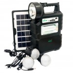 Ηλιακό Κιτ - Ισχυρός Ηλιακός Φακός 10W LED, Powerbank & Bluetooth Ηχείο Mp3 Fm Radio Sport Light CL-810