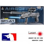 Αεροβόλο Όπλο Μοντελισμού με Laser Στόχευσης SP1-A1 Hand Gun