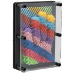 Επιτραπέζιο Πολύχρωμο Διακοσμητικό Καλούπι Πλαστικό - 3D Pin Art 15x20cm