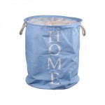 Υφασμάτινο Καλάθι Απλύτων - Laundry Bag Home Γαλάζιο