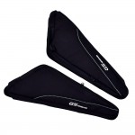 Πλαϊνές Θήκες - Τσάντες Μηχανής BMW 9.5L με Ραφές GS Adventure για Μοτοσυκλέτες Μαύρο 2τμχ