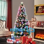 Εντυπωσιακό Χριστουγεννιάτικο Δέντρο Οπτικής ίνας 150εκ. FIBER PLUS Optic Christmas Tree