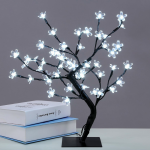 Διακοσμητικό Φωτιζόμενο Δέντρο 70εκ - Προσαρμοζόμενα Κλαδιά & 48 Led Λευκό Ψυχρό Φωτισμό