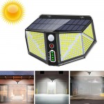 Ηλιακό Αδιάβροχο Φωτιστικό 410 LED Super Bright  3000mAh Εξωτερικού Χώρου με Ανιχνευτή Κίνησης - Ευρυγώνιο Φωτισμό 300º & 3 Λειτουργίες Φωτισμού