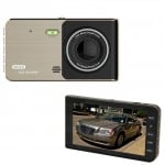 Διπλή Κάμερα DVR Παρμπρίζ Αυτοκινήτου FHD 1080p με 4 IPS Οθόνη Αφής - Ανιχνευτή Κίνησης - G Sensor & Parking Monitoring