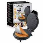 Συσκευή για Χωνάκι - Βάφλα Παγωτού 1200W Sokany 