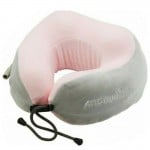Ηλεκτρικό Μαξιλάρι - Συσκευή Μασάζ Αυχένα Λαιμού Ασύρματο Επαναφορτιζόμενο - U Shaped Massage Pillow - Ροζ