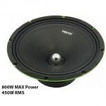 Ηχείο Αυτοκινήτου Midrange 8 20cm 800W Max Power 400W RMS - Μαύρο, Πράσινο