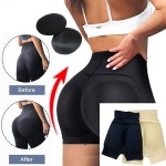 Ελαστικό Εσώρουχο - Σορτσάκι Ενίσχυσης Γλουτών με Αφρολέξ - Body Hip Pants