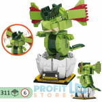 Συναρμολογούμενο Παιχνίδι Δεινόσαυρος , Διλοφόσαυρος Andowl - 311 Κομμάτια - 6+ ετών - Πράσινο χρώμα