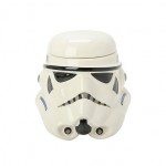 Γυαλιστερή Κούπα MEGA Stormtrooper's Helmet Star Wars σε Σχήμα Κράνους με Καπάκι