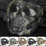 Προστατευτική Μάσκα για Κυνήγι / Paintball / Air - Soft σε Σχήμα Κρανίου Full Face Tactical Gear