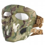 Προστατευτική Μάσκα για Κυνήγι / Paintball / Air - Soft σε Σχήμα Κρανίου Full Face Tactical Gear