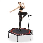 Τραμπολίνο Εκγύμνασης έως 120kg με Λαβή 3 Θέσεων - 122cm