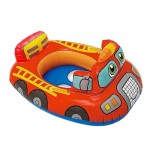 Βρεφικό - Παιδικό Φουσκωτό Σωσίβιο Κάθισμα Πυροσβεστικό Αμάξι - Fire Car Baby Floating Seat
