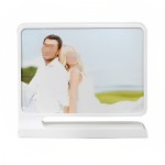 Επιτραπέζια Κορνίζα Φωτογραφιών με Βάση - Λευκό Χρώμα - 19 x 17