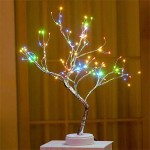 Διακοσμητικό Φωτιζόμενο Δέντρο 50cm με RGB Led Φωτισμό USB