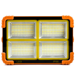 Ισχυρός Αδιάβροχος Προβολέας με Ηλιακό Πάνελ και Ρυθμίσεις Φωτισμού 336LED 300W & Powerbank 1200mAh IP66 Foyu