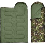 Υπνόσακος Μονός 2 Εποχών με Κουκούλα 220x30x75cm Παραλλαγή