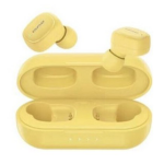 Ασύρματα Bluetooth Ακουστικά με Φορητή Θήκη Φόρτισης, Λειτουργία Αφής και Noise Cancelling Awei T13 Pro Earbuds,Κίτρινο